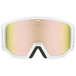 Brille UVEX Athletic CV White/Mat/Rose-Green - 2022/23  