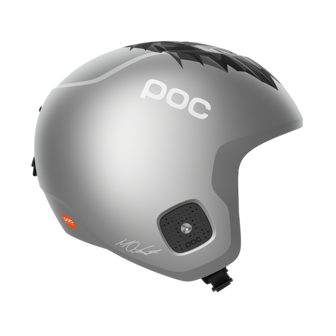 Helm POC Skull Dura Jr Marco Odermatt Ed. Argentite Silver - 2024/25