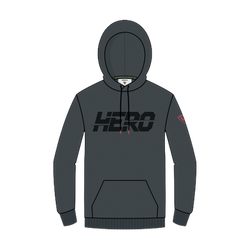 Hoodie Rossignol Hero Hoodie Onyx Grey - 2023/24