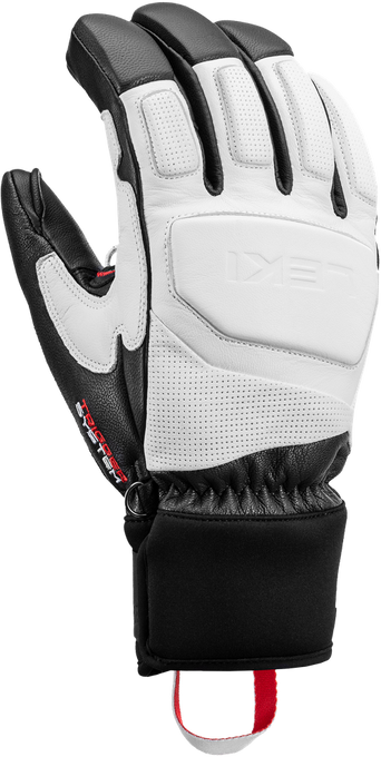 Handschuhe LEKI Griffin Prime 3D White/Grey - 2024/25