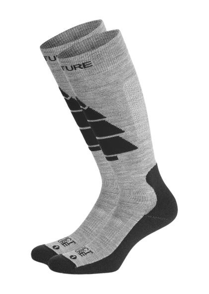 Ski socks Picture Wooling Ski Grey Melange - 2024/25