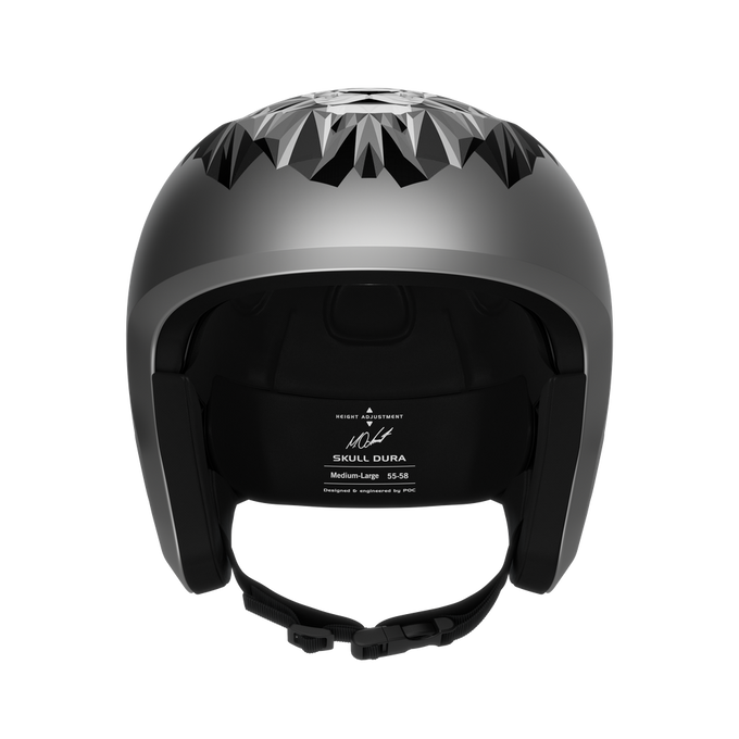 Helm POC Skull Dura Jr Marco Odermatt Ed. Argentite Silver - 2024/25