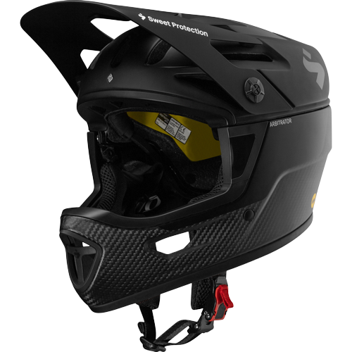 Fahrradhelm Sweet Protection Arbitrator Mips Matte Black/Natural Carbon - 2023