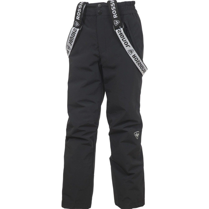 Spodnie narciarskie ROSSIGNOL BOY SKI ZIP PANT BLACK