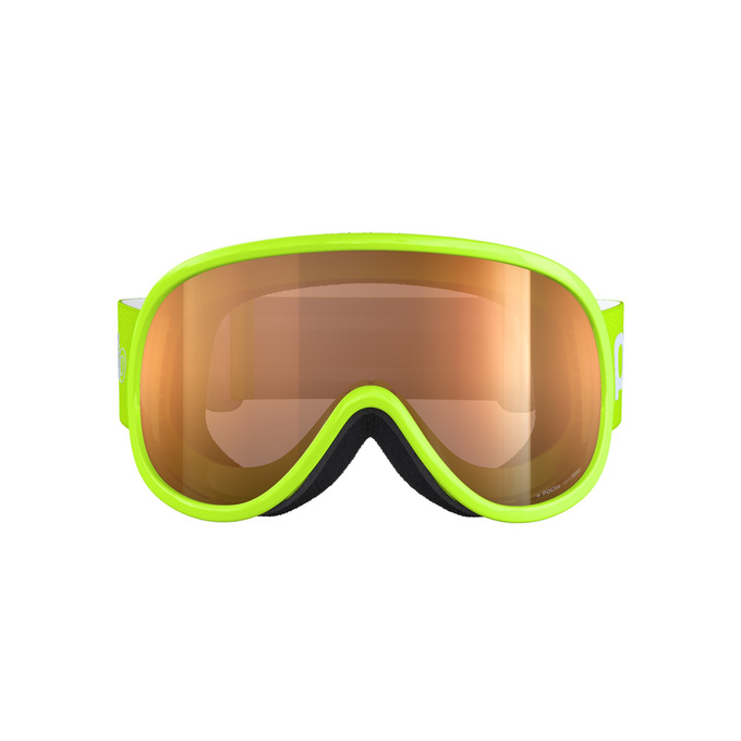 Goggles POC Pocito Retina Fluorescent Yellow/Green/Clearity Pocito - 2023/24