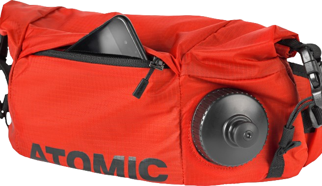 Pas biodrowy Atomic Nordic Thermo Bottle Belt Red - 2024/25