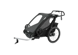 Przyczepka rowerowa Thule Chariot Sport 2-seat Multisport Bike Trailer Midnight Black - 2024