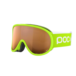 Gogle POC Pocito Retina Fluorescent Yellow/Green/Partly Sunny Light Orange - 2024/25