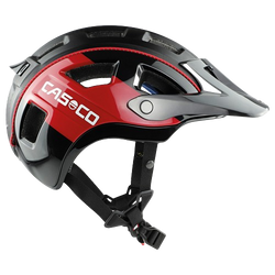 Casco bike helmet MTBE2 Black/Red - 2024