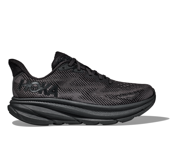 Man Schuhe Hoka Clifton 9 Black/Black