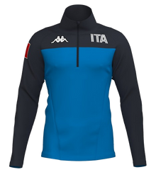 Fleecejacke Kappa 6CENTO 687BK ITA Blue Brilliant/Blu - 2024/25