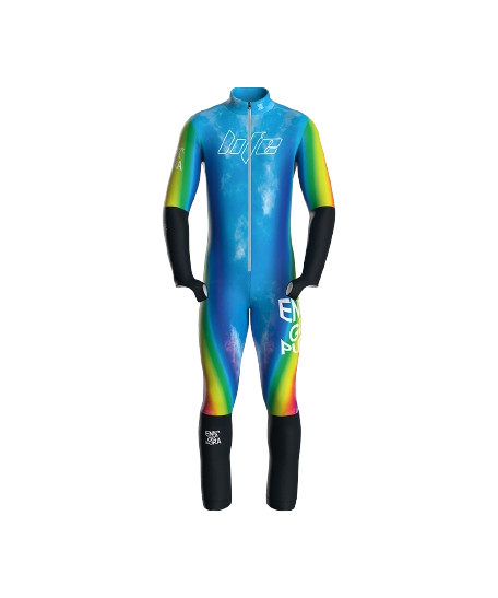 Rennanzug ENERGIAPURA Rainbow (non insulated, unpadded) - 2023/24