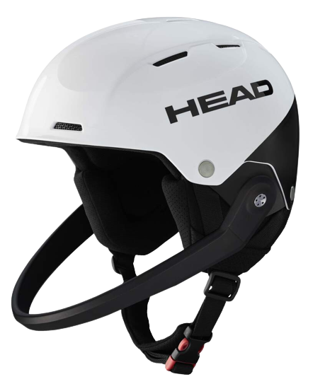 Kask HEAD Team SL White/Black + Garda slalomowa - 2024/25