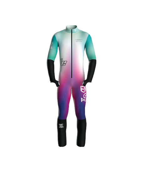 Race Suit Energiapura Aurora Multicolor (non insulated, light padded) - 2024/25