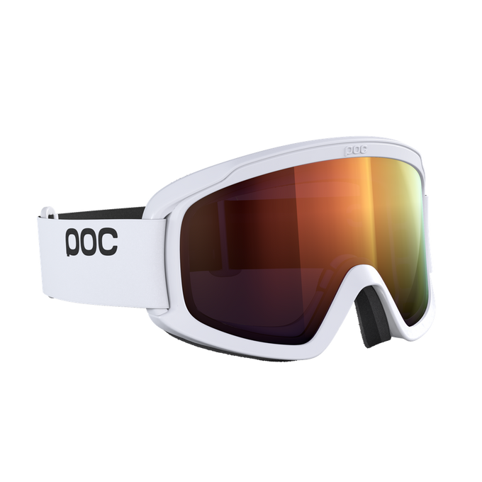 Ski goggles POC Opsin Hydrogen White/Partly Sunny Orange - 2024/25