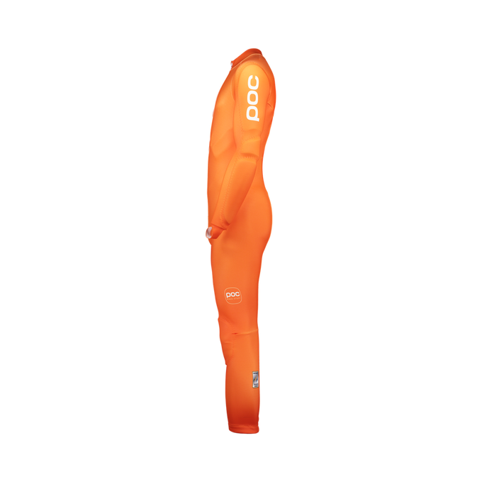 Race Suit Poc Skin GS Zink Orange/Hydrogen White - 2023/24