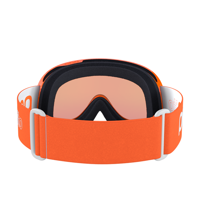 Goggles POC Pocito Retina Fluorescent Orange/Partly Sunny Light Orange - 2024/25