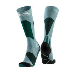 Skarpety X-socks Ski Discover OTC WMN Sage Green/English Lawn - 2024/25