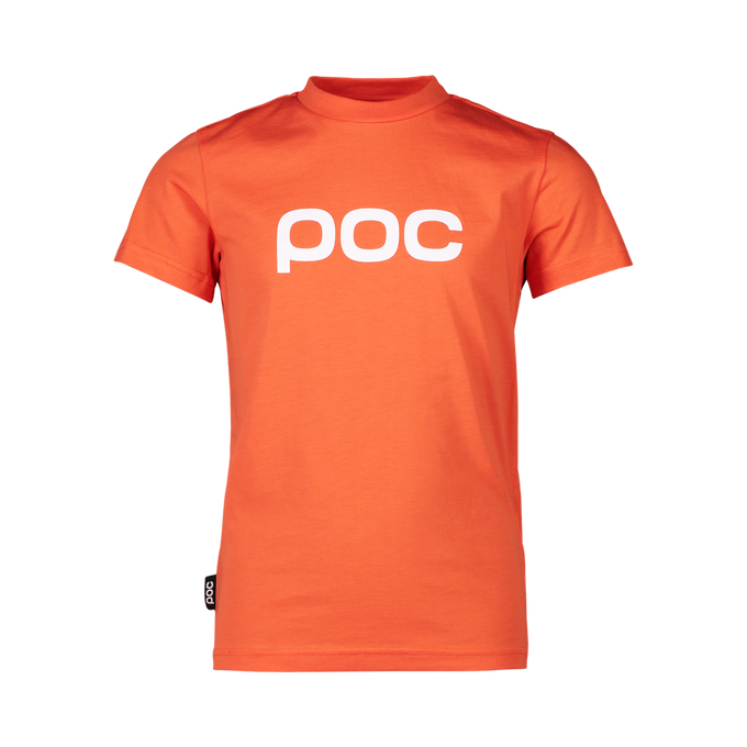 T-shirt Poc Tee Jr Zink Orange - 2023/24