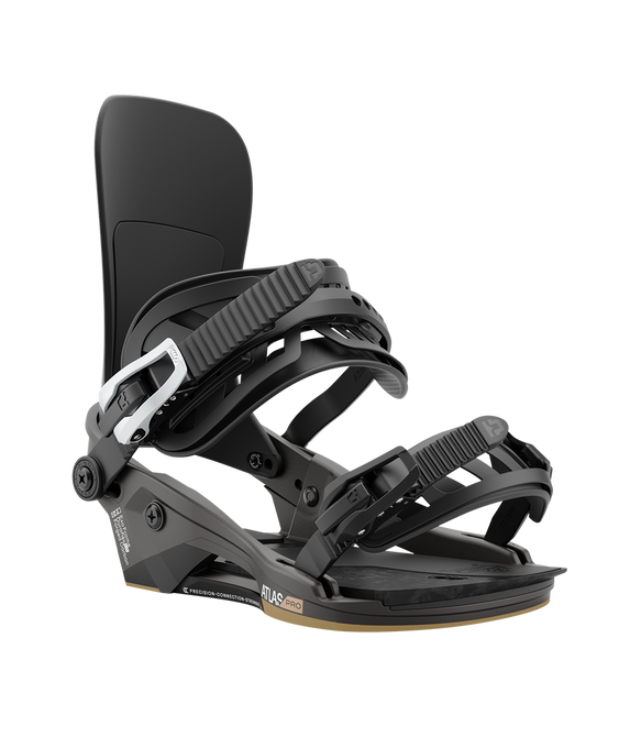 Snowboardbindungen Union Atlas Pro Metalic Black - 2024/25