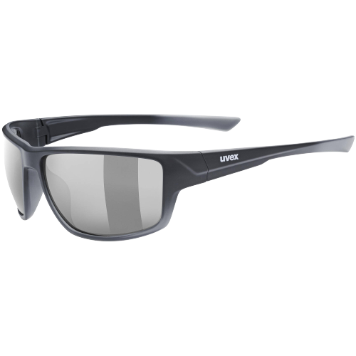 Sunglasses Uvex Sportstyle 230 Black Mat/Ltm Silver - 2023