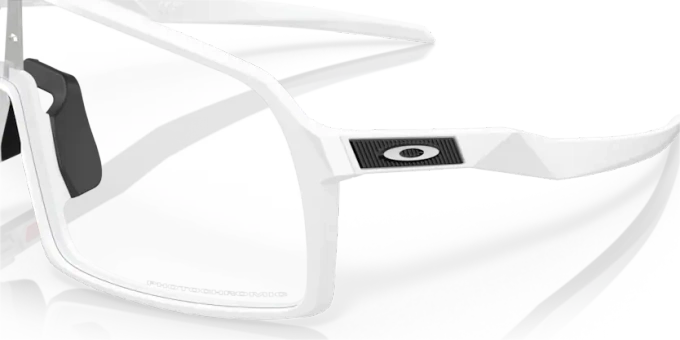 Sonnenbrille Oakley Sutro Matte White/Clear Photochromic Lenses