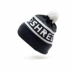 SHRED Woodside Beanie Black/White - 2022/23