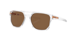 Sonnenbrille OAKLEY Latch Beta Introspect Collection Prizm Bronze Lenses / Matte Clear Frame