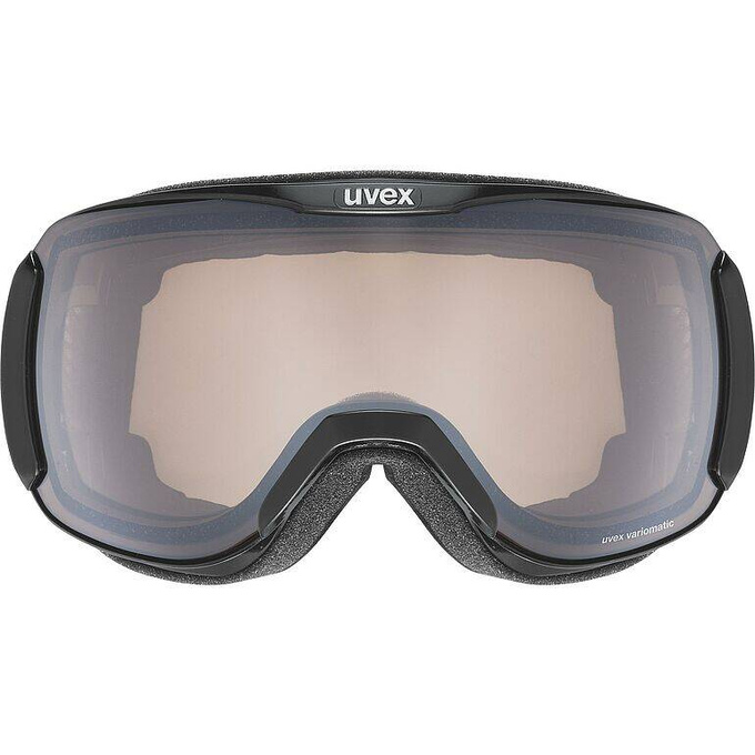 Goggles UVEX Downhill 2100 V Black Shiny/Silver - 2023/24