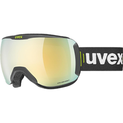 Brille Uvex Downhill 2100 CV Black Matt SL/Gold-Green - 2023/24