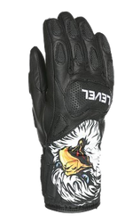 Gloves Level SQ JR CF Black - 2023/24