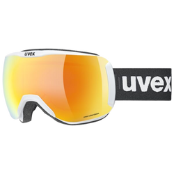 Goggles Uvex Downhill 2100 CV White Matt SL Orange-Green - 2023/24