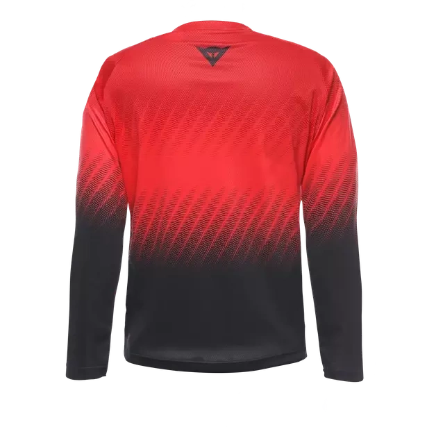 Radtrikot Dainese Scarabeo Jersey LS High-Risk-Red/Black - 2023