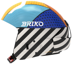 Helm Briko Vulcano FIS 6.8 Graphik Shiny/Black White - 2023/24