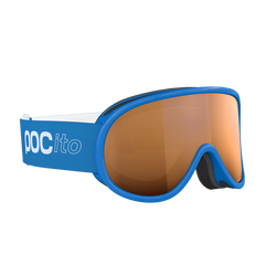 Goggles POC Pocito Retina Fluorescent Blue/Partly Sunny Light Orange - 2024/25