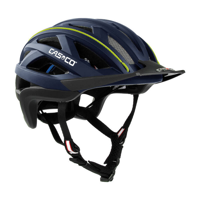 Kask rowerowy Casco Cuda 2 Blue/Neon - 2024