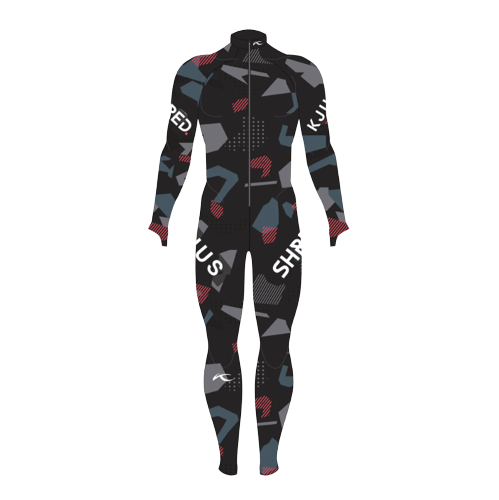 SHRED x KJUS Ski Race Suit Night Flash Unpadded - 2022/23