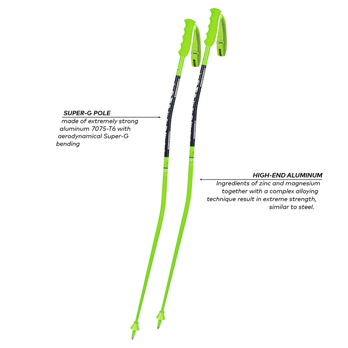Poles Komperdell Nationalteam Super-G 18mm - 2025/26