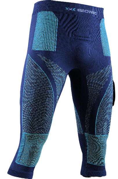 Thermounterwäsche X-bionic Energy Accumulator 4.0 Pants 3/4 Men Navy/Blue - 2023/24