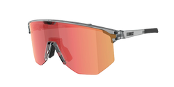 Sunglasses BLIZ Hero Transparent Dark Grey Frame/Brown with Red Multi Lenses