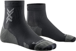 Skarpety rowerowe X-SOCKS Gravel Discover Crew Black/Charcoal - 2024