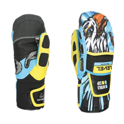 Rękawice Level Worldcup JR  CF Mitt Yellow/Blue 2024/25