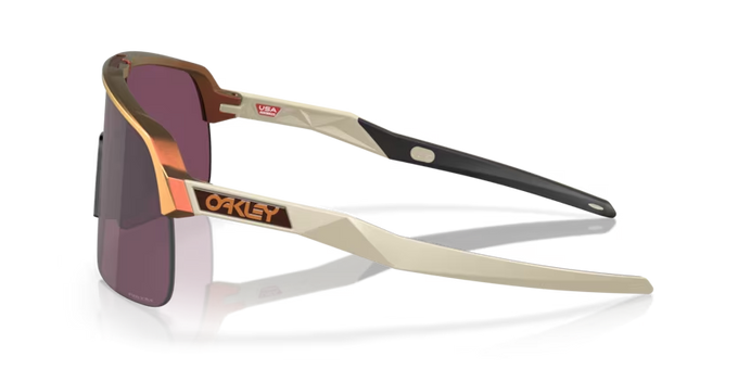 Sunglasses Oakley Sutro Lite Matte Red Gold Colorshift Frame/Prizm Road Black Lenses