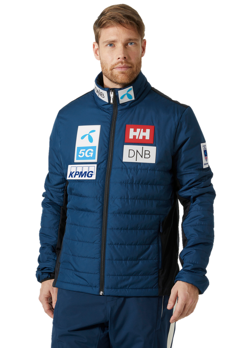 Kurtka Puchowa Helly Hansen World Cup Insulator Jacket Ocean NSF - 2023/24