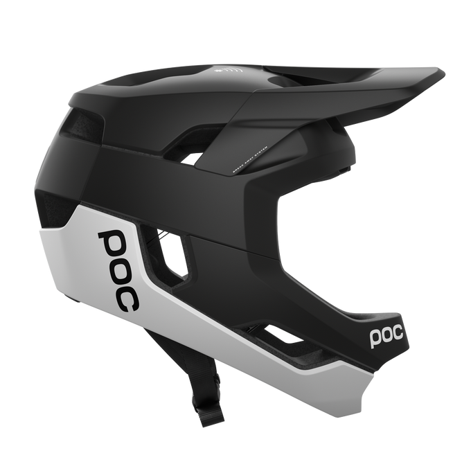 Bicycle helmet POC Otocon Race MIPS Uranium Black/Hydrogen White Matt 2025