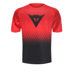 Radtrikot Dainese Scarabeo Jersey LS High-Risk-Red/Black - 2023