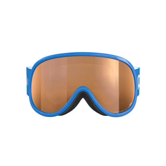 Goggles POC Pocito Retina Fluorescent Blue/Partly Sunny Light Orange - 2024/25