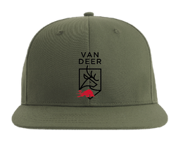 Czapka Van Deer Classic Flat Cap Khaki - 2024/25