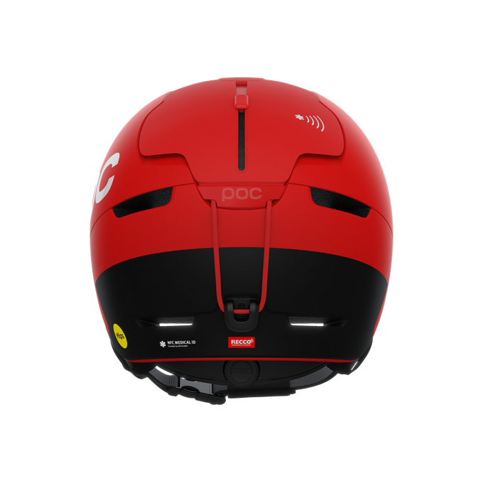 Helmet POC Obex BC MIPS Prismane Red Matt - 2024/25