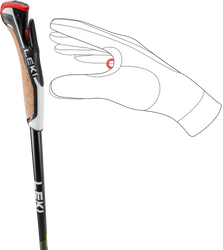 Kije Nordic Walking LEKI Flash Carbon
